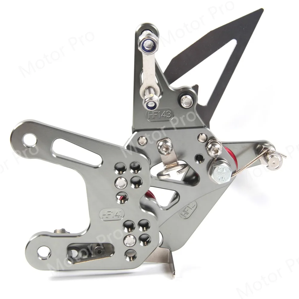 Регулируемые подножки для KAWASAKI NINJA ZX10R 2011- Аксессуары для мотоциклов подножка Rearset ZX1000 ZX1000J ZX-10R