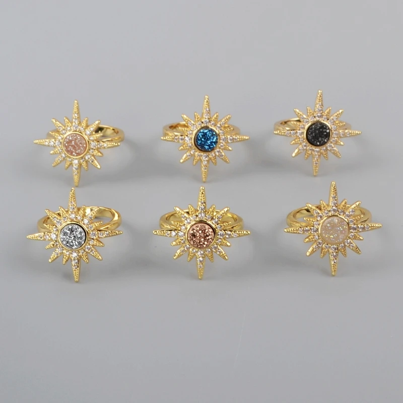 Сверкающее кольцо с японским опалом элегантное кристаллом из циркония в форме