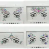 3D Crystal Glitter Jewels Tattoo Sticker Women Fashion Face Body Gems Gypsy Festival Adornment Makeup Beauty Stickers 2