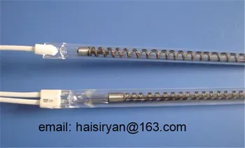 

Customize Circle shape Quartz glass halogen lamps for outerdoor heaters home heater