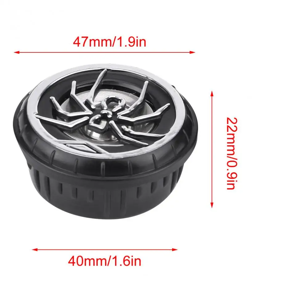 2 шт. креативный Авто Паук шаблон супер мощность громкий аудио динамик Высокочастотный динамик купол аудио динамик