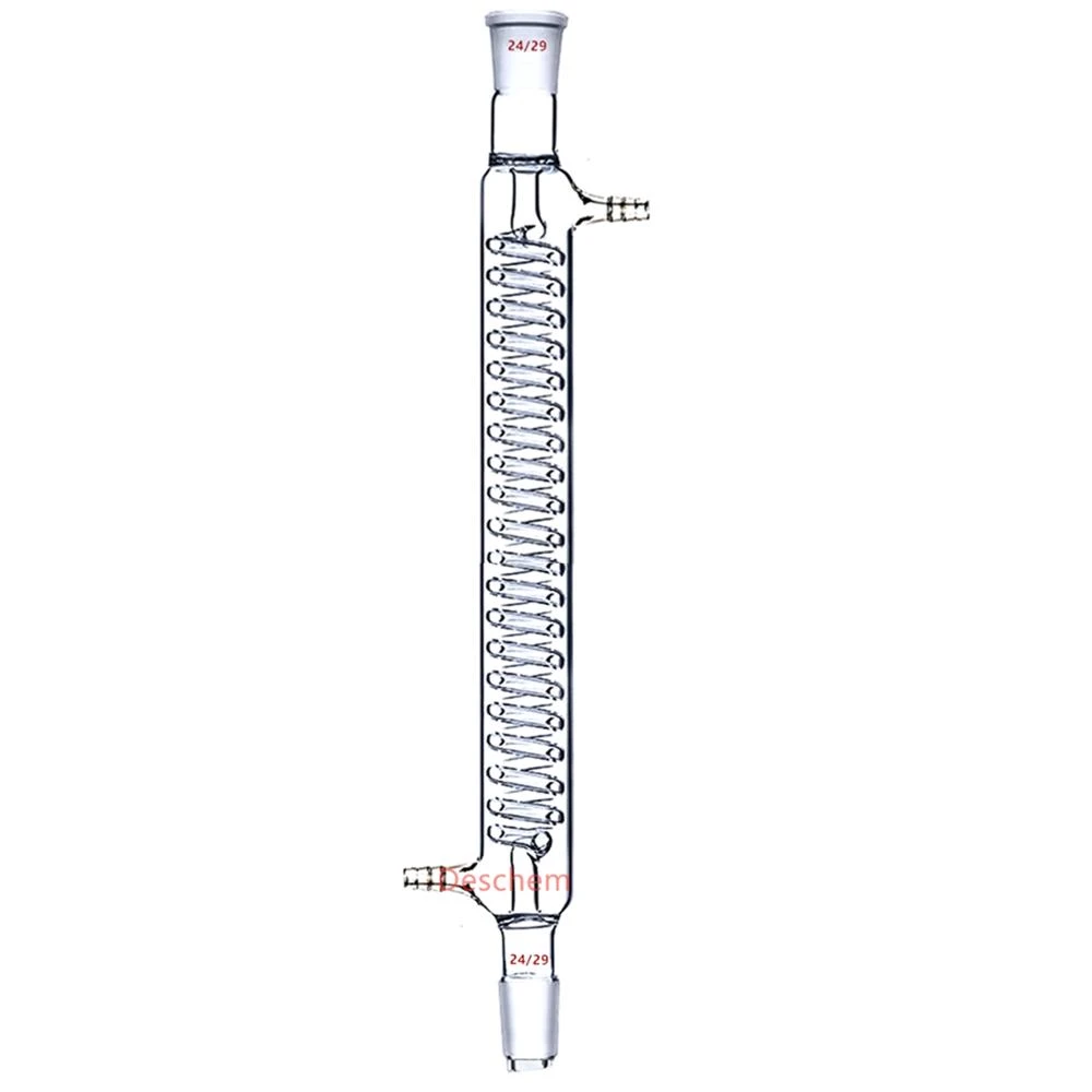 300mm,24/29,Graham Condenser,Glass Coil Heat Exchanger,Laboratory Glassware