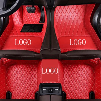 

Custom leather car floor mat For Porsche all model 911 Cayman Cayenne macan Panamera Floor Mats car carpet