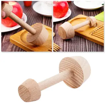 

Portable Double Side Pastry Egg Tart Pusher Eggtart Egg Wooden Baking Tools Cake Mold Tamper Kitchen Mold L8V3