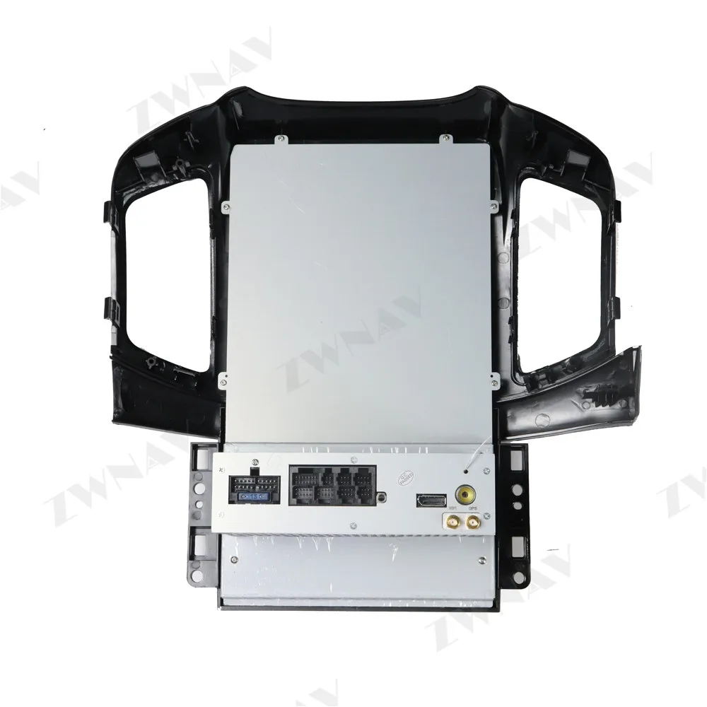 Top 13.8" Android 9.0 PX6 4GB+64GB For Chevrolet Captiva 2013 - 2017 Built-in DSP Carplay Tesla Style Big Screen Car GPS Navigation 3