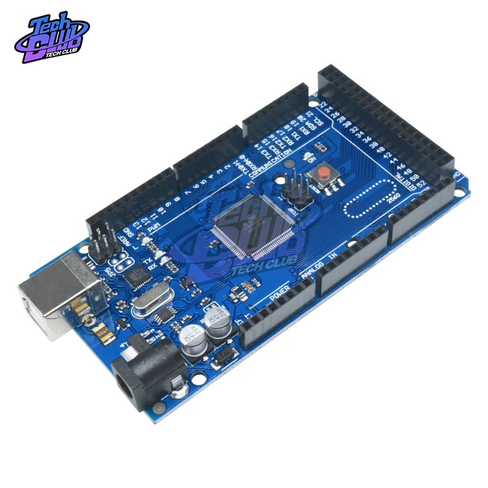 MEGA2560 MEGA 2560 R3 (ATmega2560 16AU CH340G) Pro mini AVR USB плата для разработки с кабелем arduino|Детали и