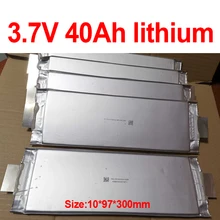 3.7v 40AH lityum polimer pil 3C 120A deşarj DIY 12V 48V 400A 200Ah golf arabası trike araç scooter İnvertör RV(China)