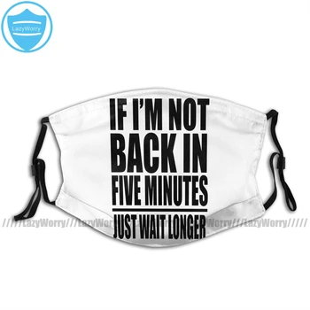 

Jim Carrey Mouth Face Mask Just Wait Longer Facial Mask Funny Kawai with 2 Filters for Adult