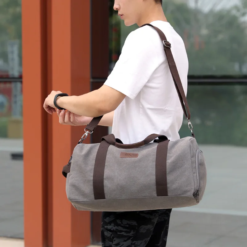 

Practical Large-Volume Wear-Resistant Environmentally Friendly Canvas Bag Trend of Fashion Shoulder Bag Economic Shoulder Bag Un