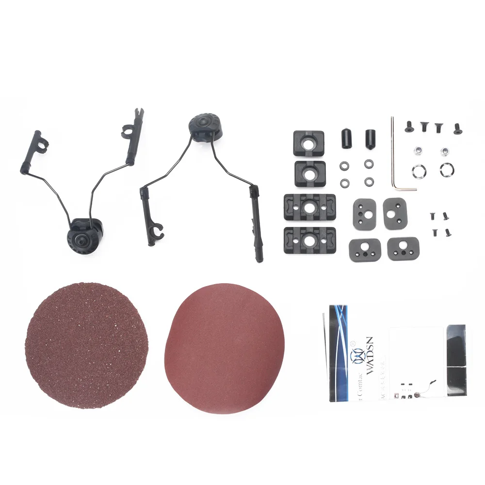 Новинка 2019 набор адаптеров для дуговой направляющей тактического шлема подходит