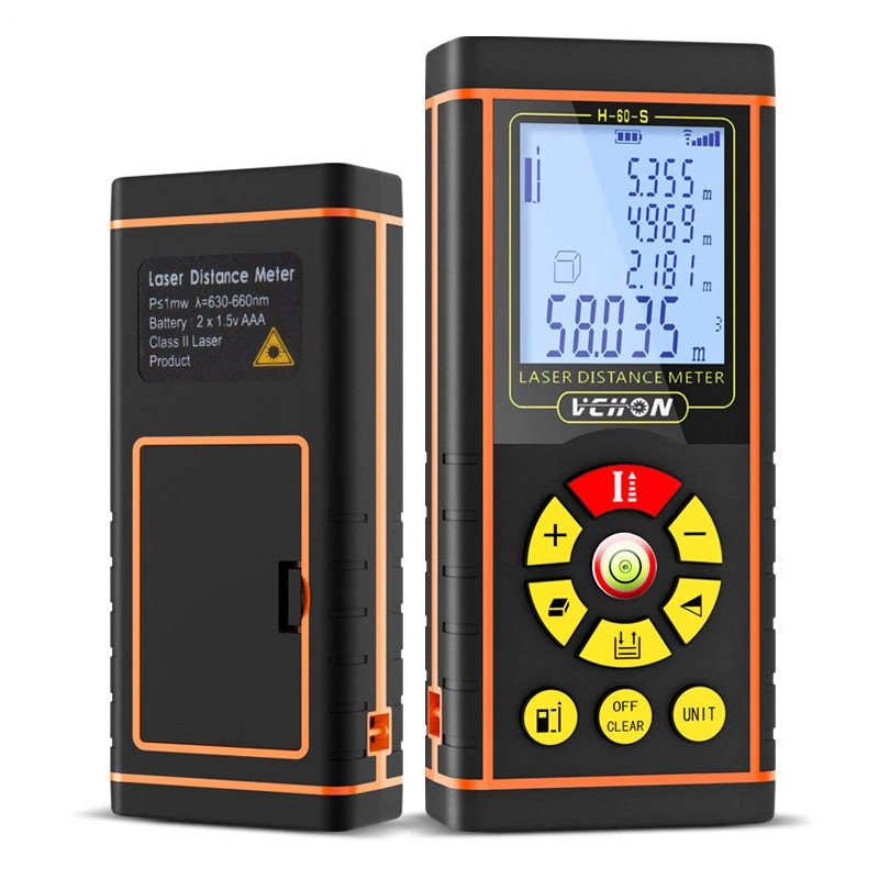 Laser Rangefinder Laser Distance Measurer High precision Digital Range Finder With backlight 40m 60m 80m 100m 120m Laser Rangefinder Laser Distance Measurer High precision Digital Range Finder With backlight 40m 60m 80m 100m 120m