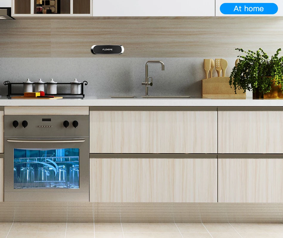 FLOVEME мини полоса форме магнитный держатель для телефона в машину для iPhone смартфон металлический магнитный Автомобильный держатель для телефона в машине настенный держатель для телефона