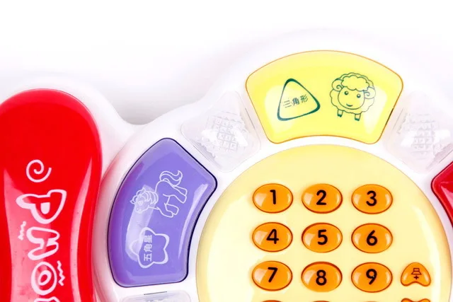 Bel 5033 Storyteller Smart Learning Phone Set Toy Educational Cartoon Music Phone Set