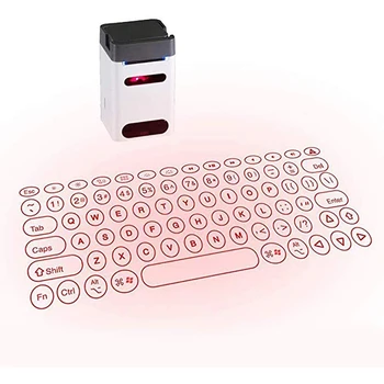 SeenDa Laser Projection Keyboard Bluetooth Virtual Keyboard with Keyboard /Mouse Wireless Keyboard for Windows/iOS/Android smartphone infrared wireless speaker bluetooth laser projection virtual invisible keyboard high tech electronics