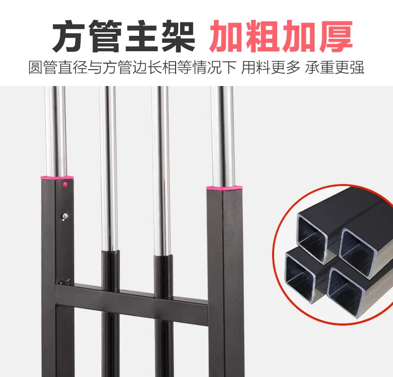 Trailer Trolley Cart Trolley Cart Cargo Truck Folding Portable Pull Cargo Trolley Car King