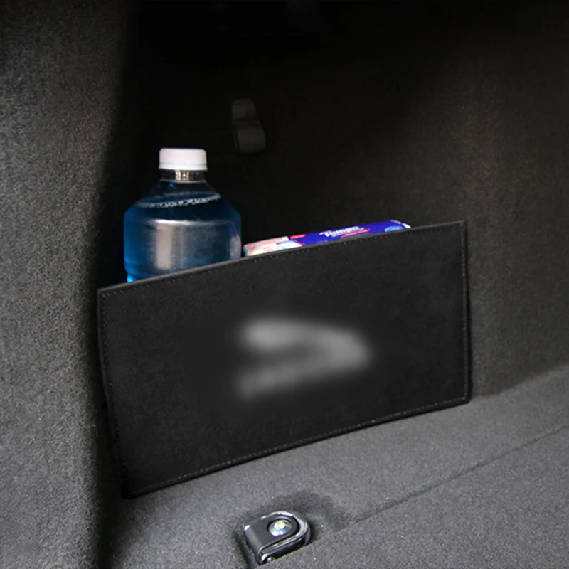 Car Trunk Storage Baffle Tail Box Partition Interior Decoration For Jaguar F-PACE XE Car Styling Modification Accessories