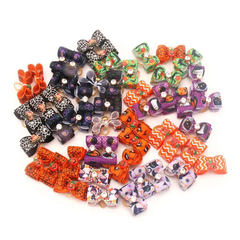 

PipiFren Small Dogs Bows Hair Puppy Yorkshire Accessories For Pets Hair Clips Grooming Table Bows animaux accessoires chien
