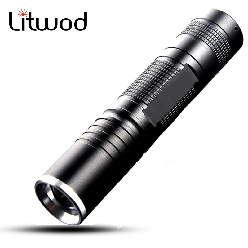 

litwod Z90 LED mini Flashlight 5000LM Aluminum Waterproof Zoomable 5modes USB 18650 Battery flashlight Torch for camping