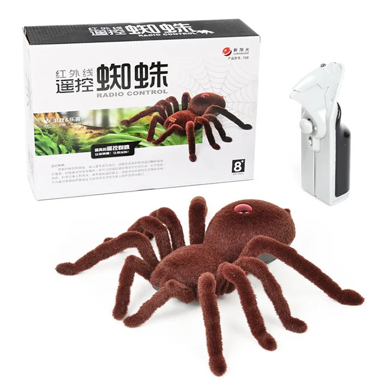 

Remote Control Spider Model Toy Remote Control 2-through Infrared High-quality Imitation Electric Toys Small Spider Remote Contr