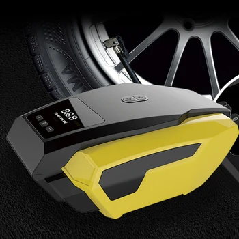 

Portable 12V Car Auto Electric Air Compressor Tire Inflator Pump with 2.8m Long Extended Power Cord with Cigarette Lighter Plug