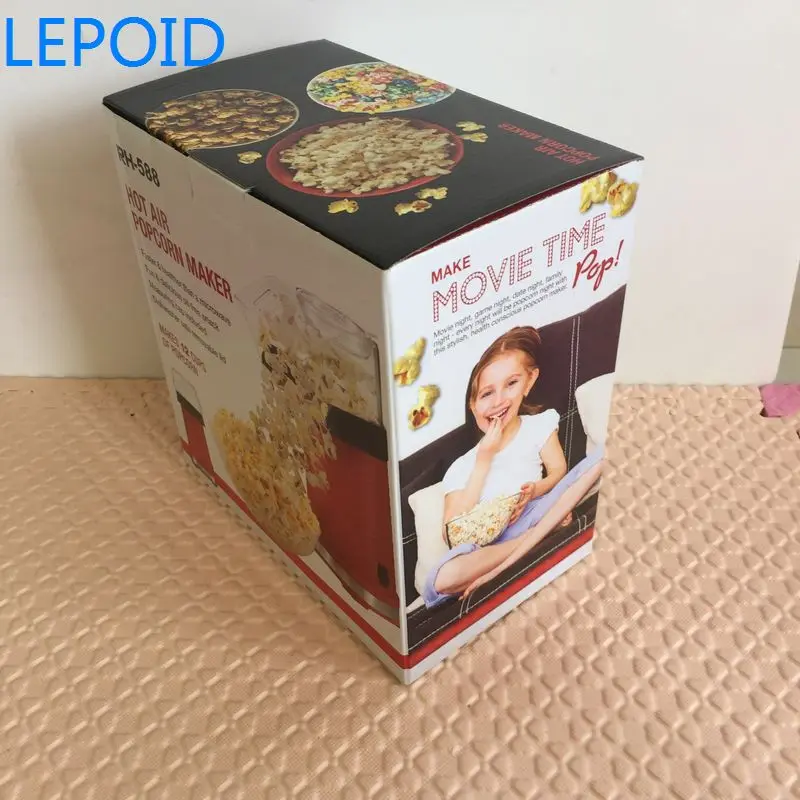 LEPOID мини бытовой здоровый горячий воздух без масла попкорн машина кукурузный Поппер для домашней кухни