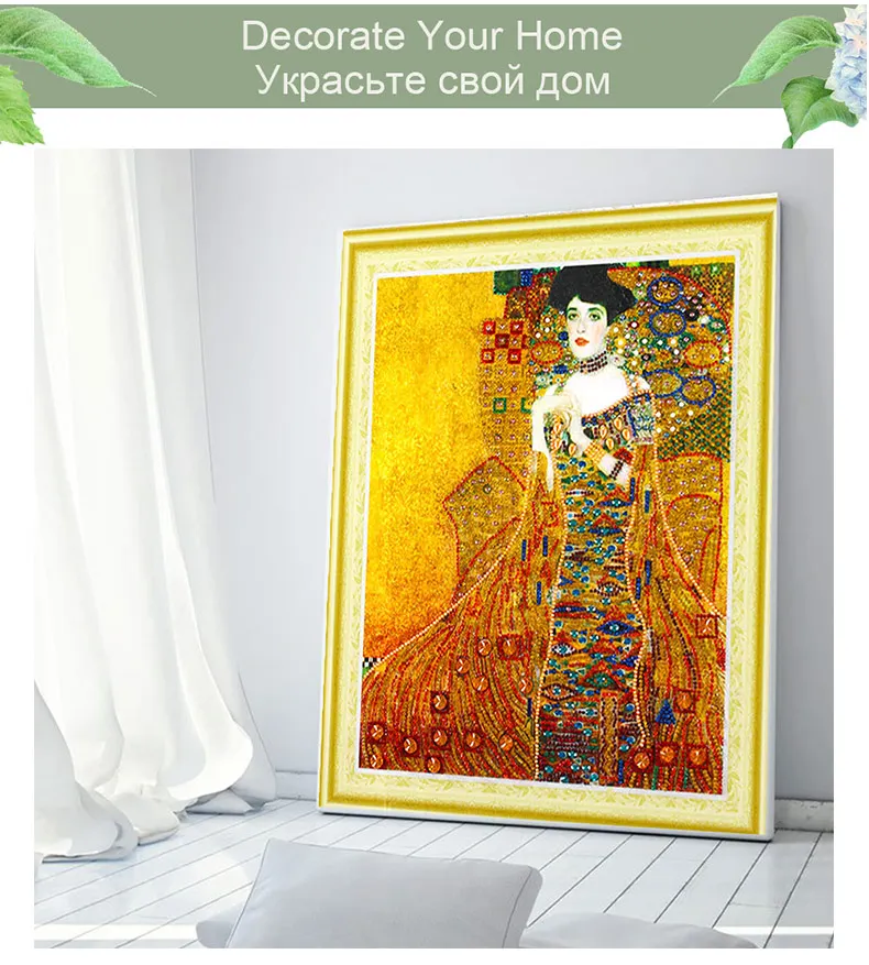 Meian алмазная живопись «сделай сам» сексуальная леди особой формы кристаллы дома круглая частичная Алмазная вышивка, образ 5D nouveaute