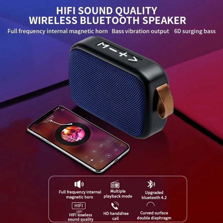 Беспроводная Bluetooth-колонка 4.2 портативная уличная креативная карта U-образного