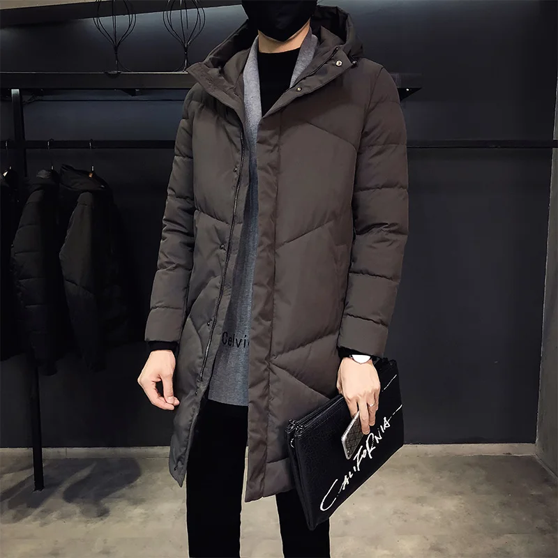 Blog Winter Jacket Men 2019 Fashion Stand Collar Male Parka Jacket Mens Solid Thick Jackets and Coats Man Winter Parkas M-5XL