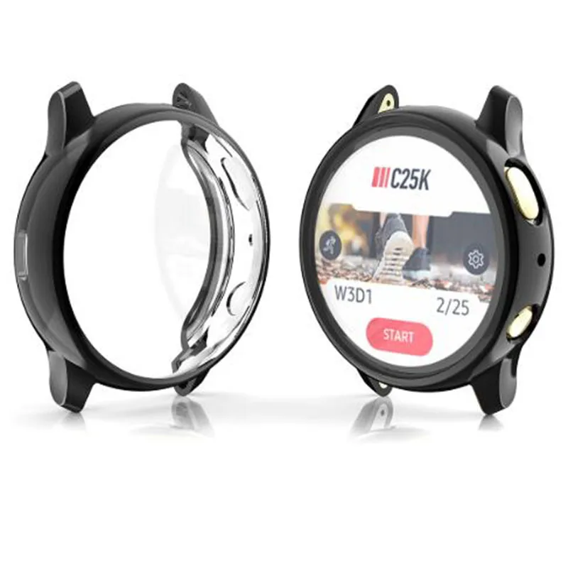 ТПУ защитный чехол для samsung galaxy watch active 2 44 мм 40 SM R830 R820 R500 силиконовый HD