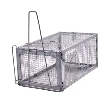 

Reusable Rat Trap Heavy Duty Mouse Pest Animal Mice Hamster Cage Control Bait Rodent Repeller Catch Live Rat Hamster Trap