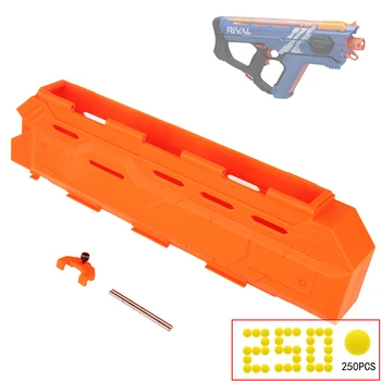 

WORKER No.2210 Increase Capacity Magazine Ball Cage for NERF RIVAL/Perses MXIX-5000 - Orange