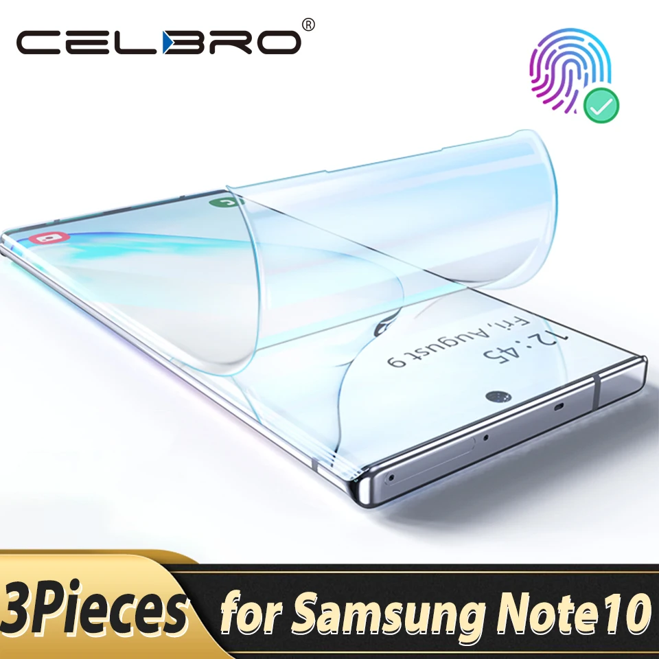 

Full Cover Film for Samsung Galaxy Note 10 Plus S10 Plus S10e S10 5g Screen Protector Soft Hydrogel Film for Samsung Note10 plus