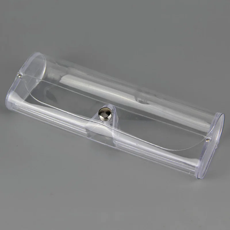 Прозрачный Чехол для очков защитный чехол из ПВХ хранения модные аксессуары