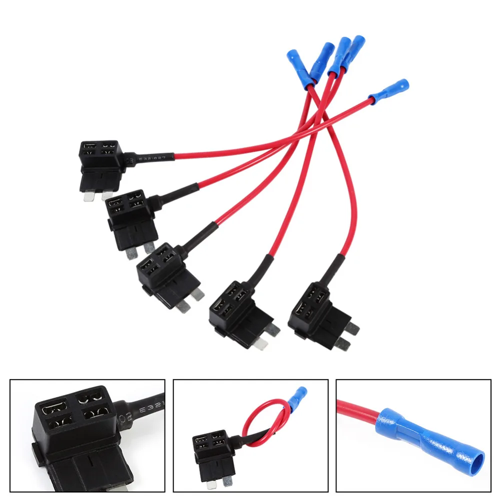 5 шт. автомобильный держатель адаптера для предохранителя ATO ATC|fuse box holder|blade fuse