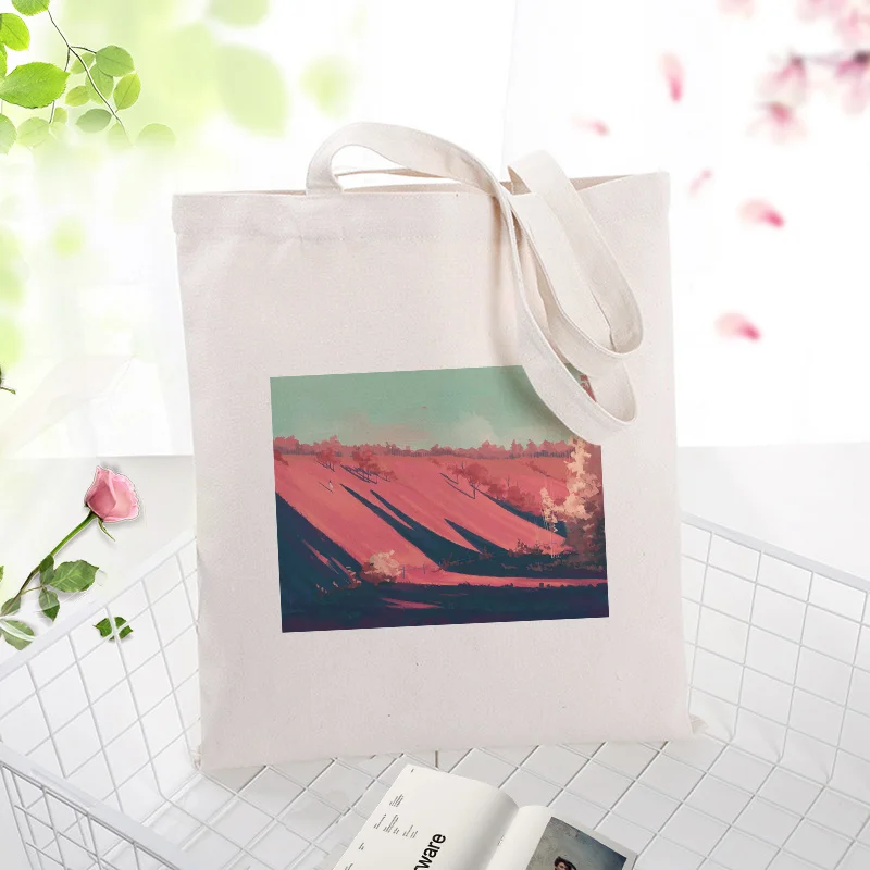 Красная серия холщовая вместительная сумка для покупок сумка на заказ Печать текстовый логотип DIY ежедневное использование экологическая многоразовая утилизация