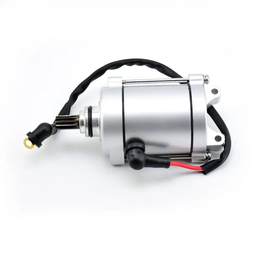 11 зубьев электрический стартер двигатель для CG125/150/200/250cc Zongshen Linhai Yamaha с водяным охлаждением части двигателя Мопед Скутер ATV Quad