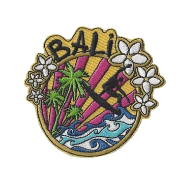 

3'' BALI INDONESIA Travel Souvenir Embroidered iron on sew on patch