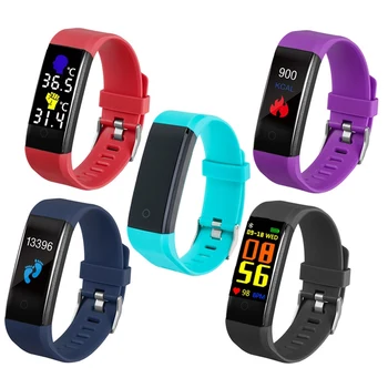 

Smart Sport Bracelet Fitness Tracker Smart Watch All Compatible Message Reminder Sports Smart Wristband for IOS Xiaomi Iphone