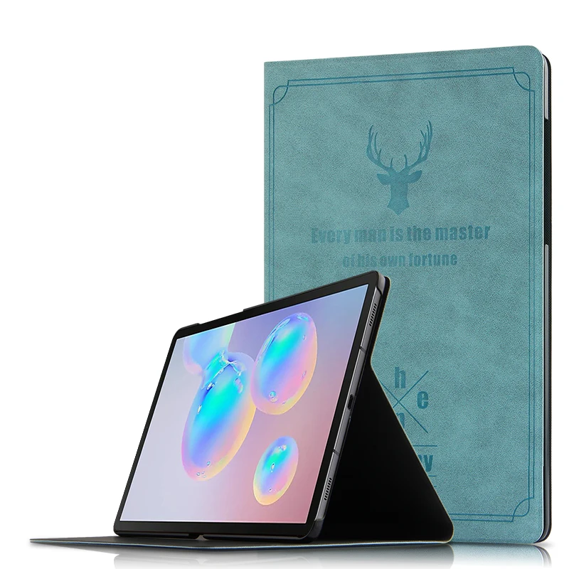 Чехол-подставка из искусственной кожи для samsung Galaxy Tab S6 10,5 SM T860 SM-T860 SM-T865 10,", защитный чехол для планшета, чехол