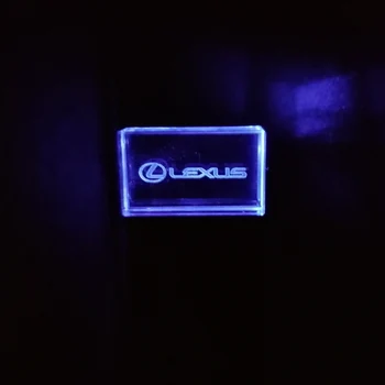 

Lexus Car Logo model with white yellow blue red Light 64GB USB Flash Drive 4GB 8GB 16GB 32GB stone pen drive special gift