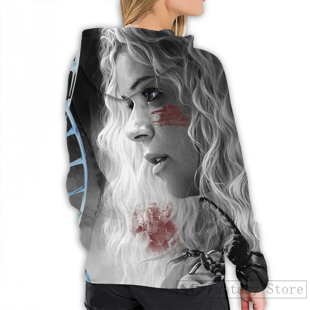 Мужские толстовки, свитшоты для женщин funny Helena-Orphan Black print casual hoodie Streatwear