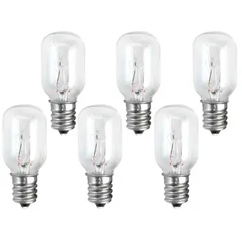 

6PCS E12 E14 15W Tungsten Lamp Bulbs for Bedroom Lighting Decor