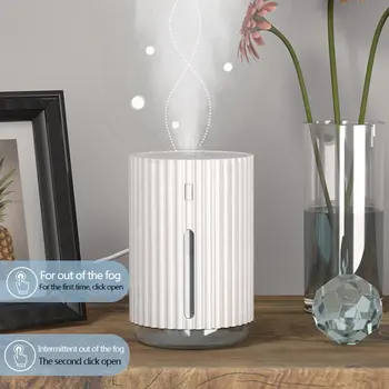 

ELOOLE 320ML Mini Clouds Bamboo Air Humidifier Portable Mute Mist Maker Fogger Colorful Atmospher LED Night Light USB For Home
