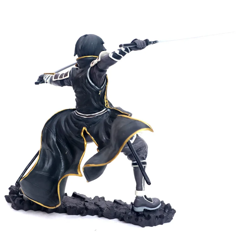 Wansheng аниме Sword Art Online Howe Block Самурай Pitch-black of Tigers 4 поколения Kazuto Tong Valley And People Garage Kit 8