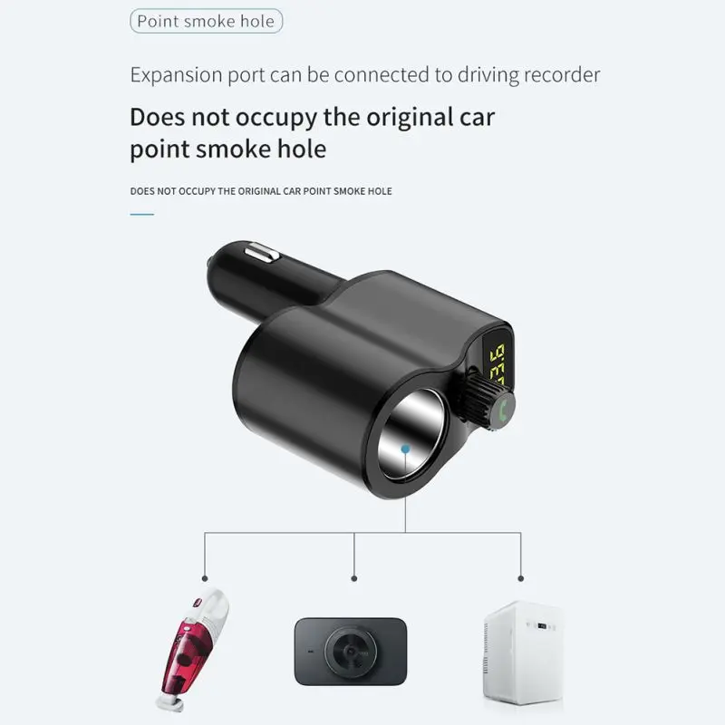 3USB автомобильное зарядное устройство Автомобильный MP3-плеер Многофункциональный Bluetooth fm-передатчик приемник автомобильный прикуриватель