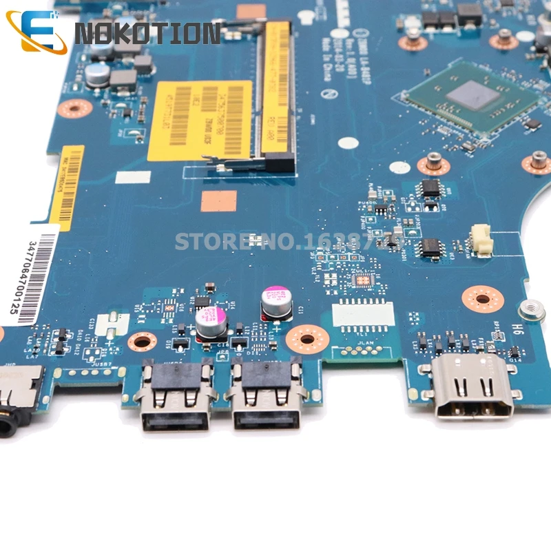 NOKOTION новая материнская плата для ноутбука Dell inspiron 15 3531 SR1W2 N3530 cpu ZBW00 LA-B481P CN-0Y3PXH 0Y3PXH основная плата