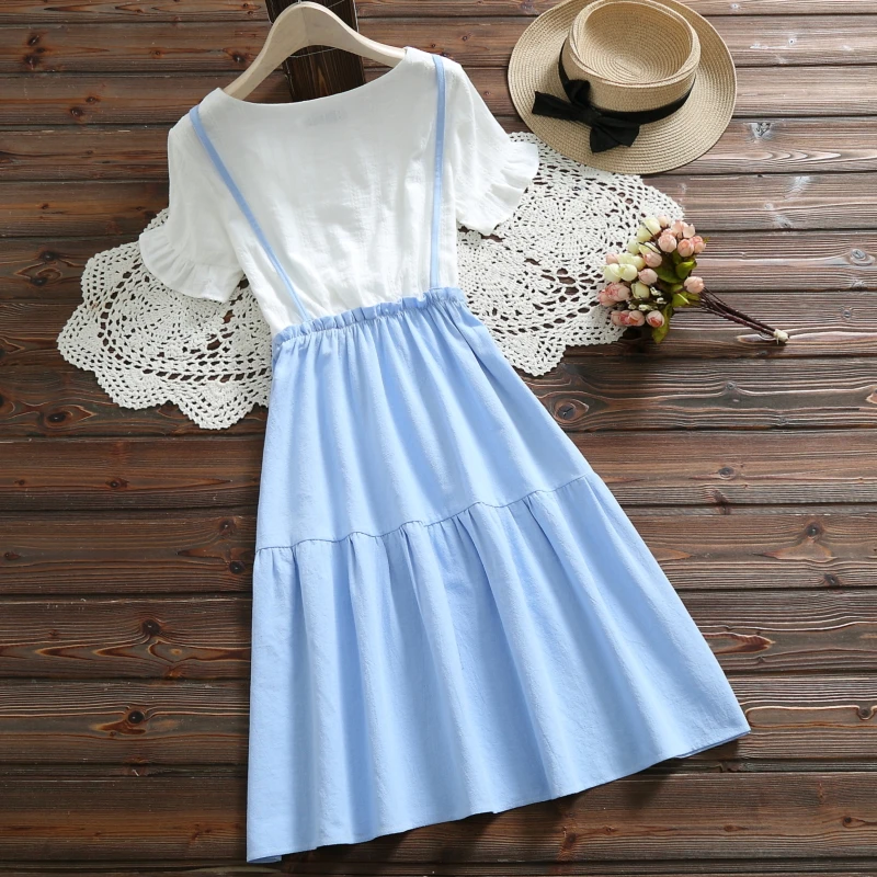 Повседневное платье с коротким рукавом, большие размеры, vestido de Verao Borboleta Bordado Manga vestidos de festa as