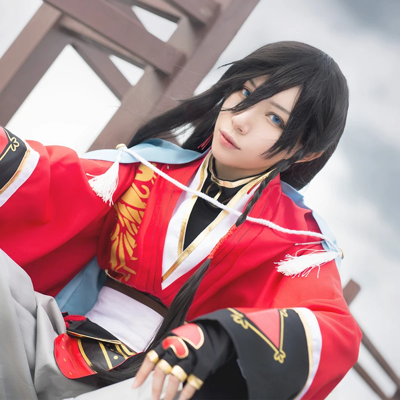 Игра Touken Ranbu косплей кимоно изюминоками Kanesada Косплей Карнавальный костюм на Хэллоуин для взрослых мужчин и женщин кимоно косплей
