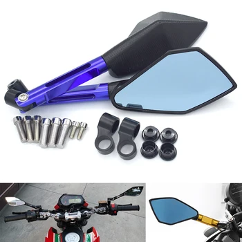 

Motorcycle universal integral CNC aluminum alloy rearview mirror for Yamaha R1 R6 R125 R15 FZ16 FZ1 MT09 MT07 FZ6 XJR1300