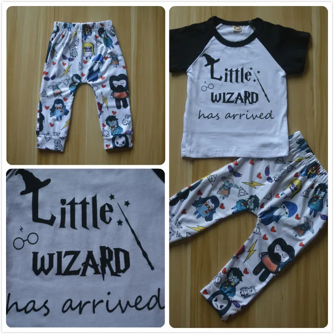 Baby Clothing Set for girl Newborn Baby Boy Girl Clothes Set 2021 Summer Little wizard has arrived Romper+Pants+Hat 3PCS Infant Clothing Outfits new baby clothing set	